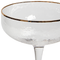 Beliani TOPAZ - Champagnecoupe set van 4 - Goud - Glas