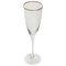 Beliani TOPAZ - Champagneglas set van 4 - Goud - Glas