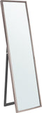 Beliani TORCY - Staande spiegel - Zilver - Kunststof