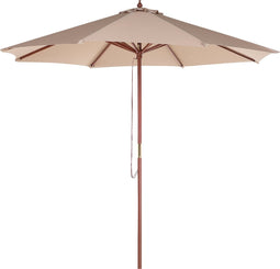 Beliani TOSCANA - Parasol - Beige - Kunststof