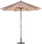 Beliani TOSCANA - Parasol - Beige - Kunststof