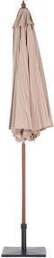 Beliani TOSCANA - Parasol - Beige - Kunststof