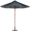 Beliani TOSCANA - Parasol - Grijs - Kunststof