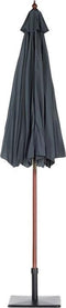 Beliani TOSCANA - Parasol - Grijs - Kunststof