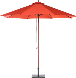 Beliani TOSCANA - Parasol - Rood - Kunststof