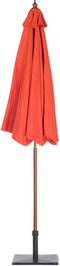 Beliani TOSCANA - Parasol - Rood - Kunststof