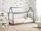 Beliani TOSSE - Kinderbed - Grijs - 90 x 200 cm - Hout