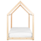 Beliani TOSSE - Kinderbed - Lichthout - 90 x 200 cm - Dennenhout