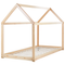Beliani TOSSE - Kinderbed - Lichthout - 90 x 200 cm - Dennenhout