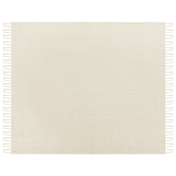 Beliani TOUTLI - Bedsprei - Lichtbeige - 200 x 220 cm - Katoen