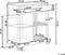 Beliani TRAPANI - Keukentrolley - Wit - MDF