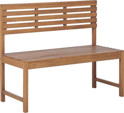 Beliani TREIA - Tuinbank - Lichte houtkleur - Acaciahout