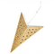 Beliani TRISUL - Kerstdecoratie LED set van 4 - Meerkleurig - Papier