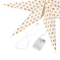Beliani TRISUL - Kerstdecoratie LED set van 4 - Meerkleurig - Papier