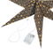 Beliani TRISUL - Kerstdecoratie LED set van 4 - Meerkleurig - Papier