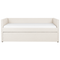 Beliani TROYES - Slaapbank - Lichtbeige - 90 x 200 cm - Bouclé