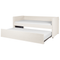 Beliani TROYES - Slaapbank - Lichtbeige - 90 x 200 cm - Bouclé
