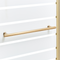 Beliani TUAPI - Douchescherm - Goud - 140 x 120 cm - Veiligheidsglas