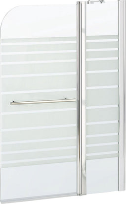 Beliani TUAPI - Douchescherm - Transparant - Veiligheidsglas