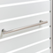 Beliani TUAPI - Douchescherm - Zilver - 100 x 140 cm - Veiligheidsglas