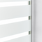 Beliani TUAPI - Douchescherm - Zilver - 100 x 140 cm - Veiligheidsglas