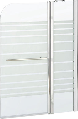 Beliani TUAPI - Doucheschermen - Transparant - Veiligheidsglas