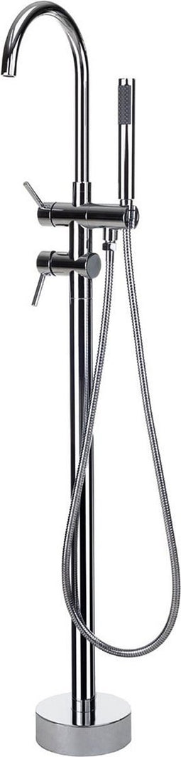 Beliani TUGELA - Badkraan- Zilver - Messing