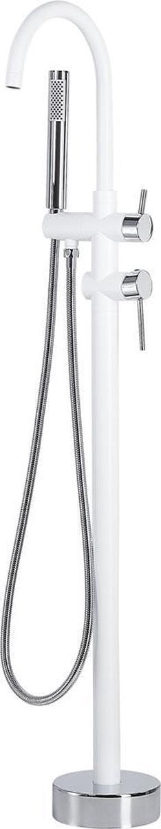 Beliani TUGELA - Doucheset - Wit - Messing