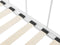 Beliani TULLE - Onderschuifbed - Wit - Metaal