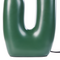 Beliani TULUN - Tafellamp - Groen - Glas