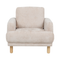 Beliani TUVE - Bankenset - Beige - Bouclé
