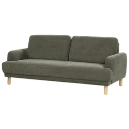 Beliani TUVE - Bankenset - Donkergroen - Corduroy