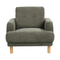 Beliani TUVE - Bankenset - Donkergroen - Corduroy