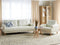 Beliani TUVE - Bankenset - Off-white - Polyester