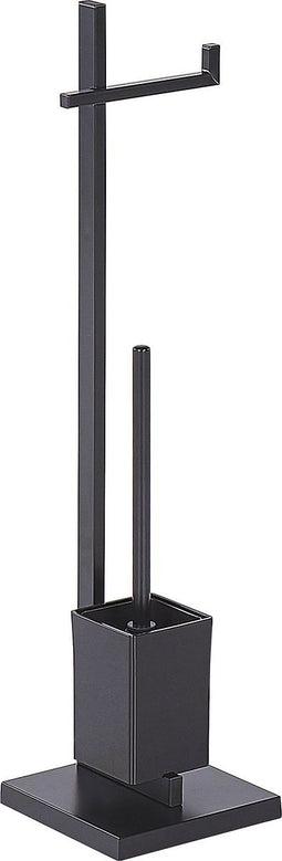 Beliani ULAPES - Badkamer accessoires - Zwart - Staal