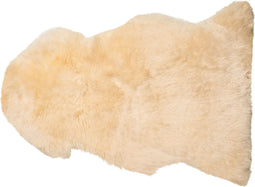 Beliani ULURU - Schapenvel - Beige - Schapenvacht