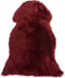 Beliani ULURU - Schapenvel - Rood - Schapenvacht