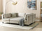 Beliani UNSTAD - Moduliare bank met ottomaan - Beige - 5-zits - Polyester