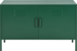 Beliani URIA - Kantoorkast - groen - Staal