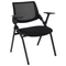 Beliani VALDEZ - Set van 2 stoelen - Zwart - Polyester