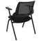 Beliani VALDEZ - Set van 2 stoelen - Zwart - Polyester