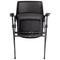 Beliani VALDEZ - Set van 2 stoelen - Zwart - Polyester