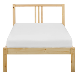 Beliani VANNES - Bed - Lichthout - 90 x 200 cm - Dennenhout