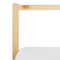 Beliani VANNES - Bed - Lichthout - 90 x 200 cm - Dennenhout