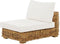Beliani VARALLO - Loungeset voor 4 - Natuurlijk - Rotan