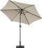 Beliani VARESE - Parasol - Beige - Kunststof