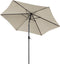 Beliani VARESE - Parasol - Beige - Kunststof