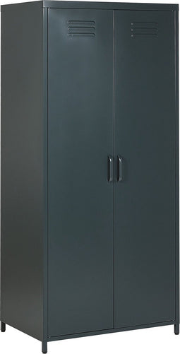 Beliani VARNA - Kantoorkast - Grijs - Staal