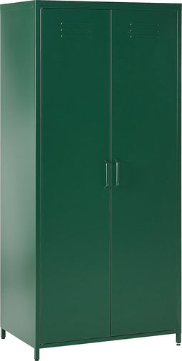 Beliani VARNA - Kantoorkast - Groen - Staal