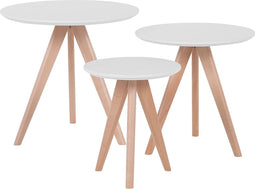 Beliani VEGAS - Salontafel - Wit - MDF